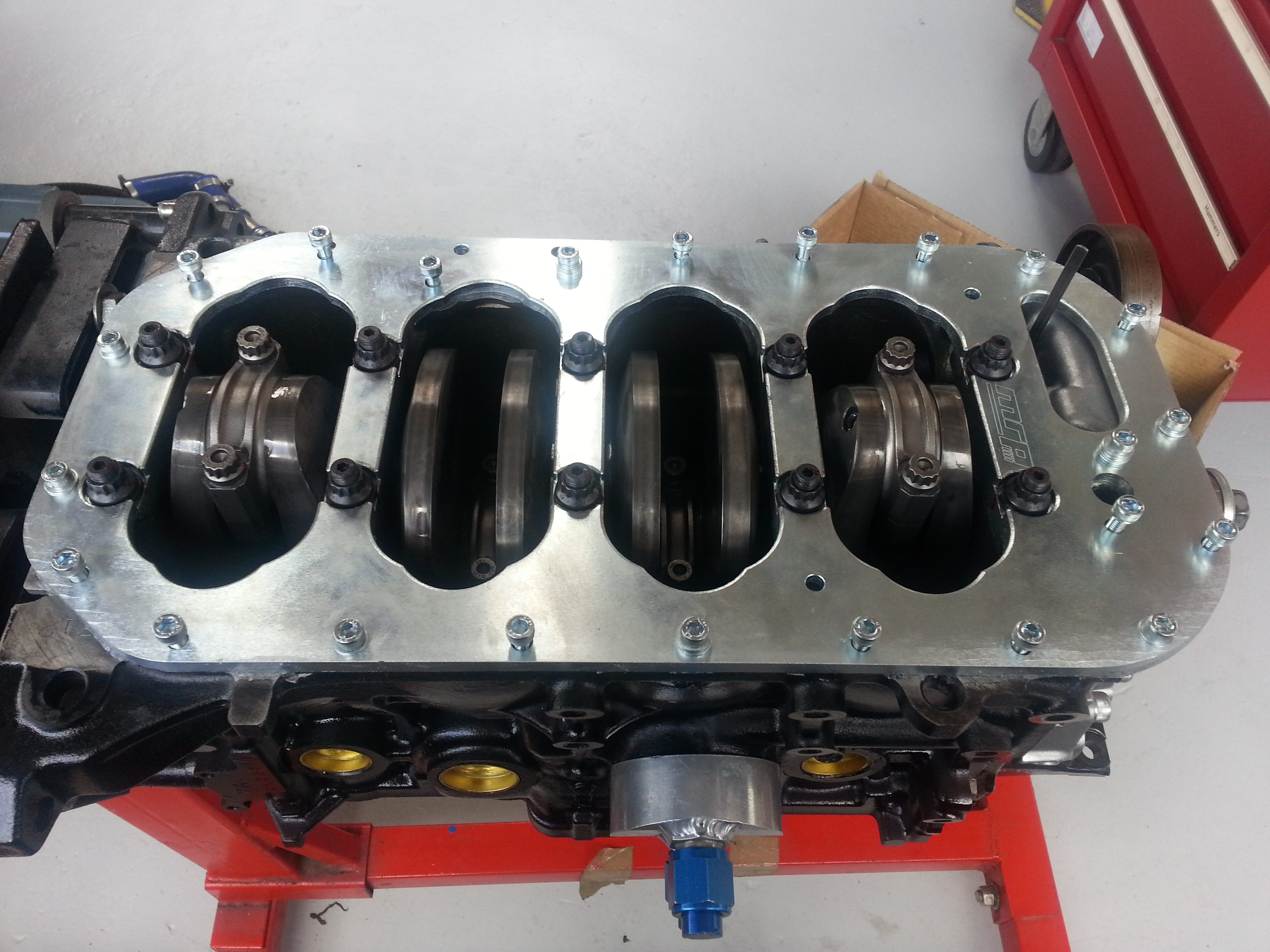 4age Billet Crank Girdle Manon Racing Products