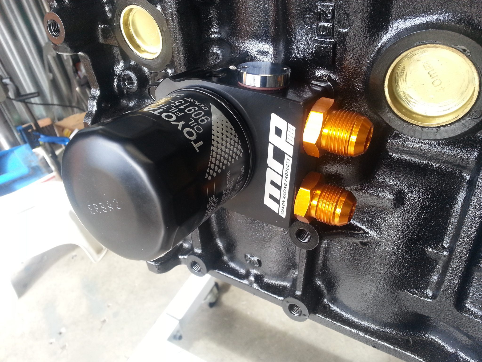 Oil Cooler Thermostatic Adapter Manon Racing Products