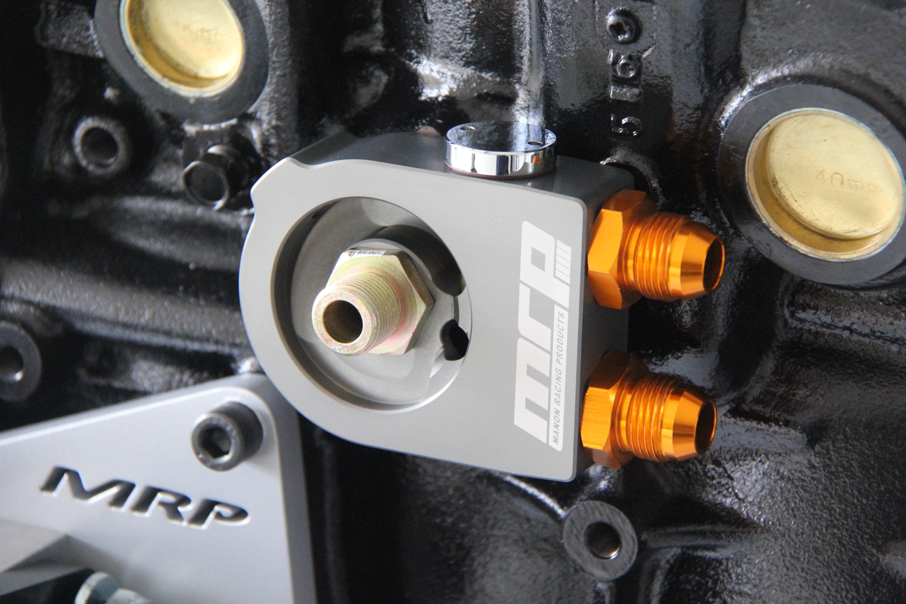 Oil Cooler Thermostatic Adapter Manon Racing Products