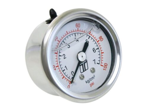 Gauge 0-100psi - Liquid Filled
