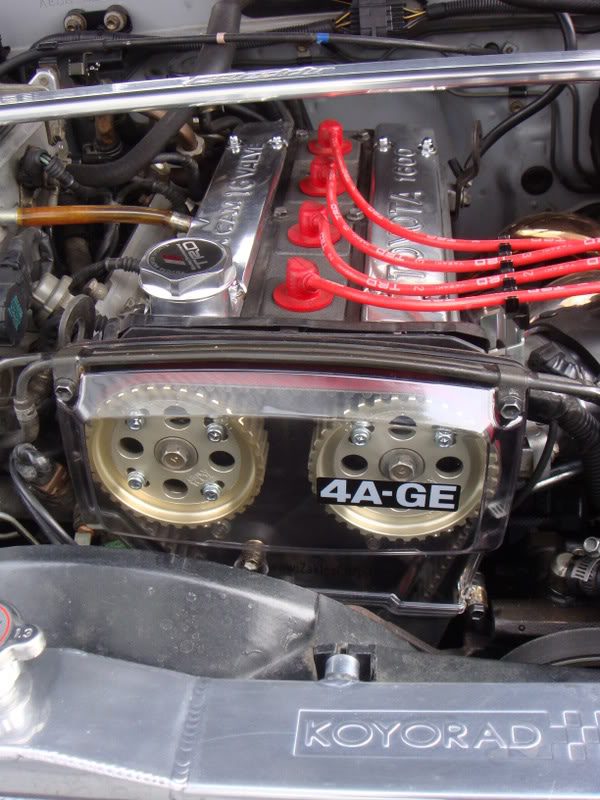 4age 16v Clear Cam Gear Cover RWD - Image 2